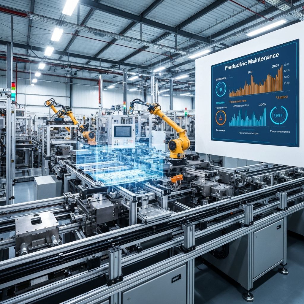 Predykcyjne wykrywanie uszkodzen linii produkcyjnych z AI