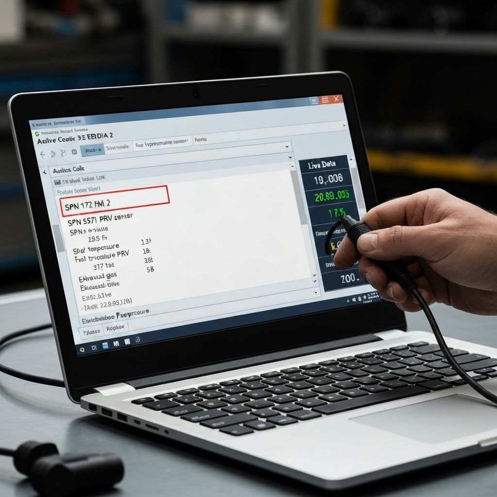 Deutz SERDIA 2 – odczyt kodów SPN FMI i parametrów live EMR4