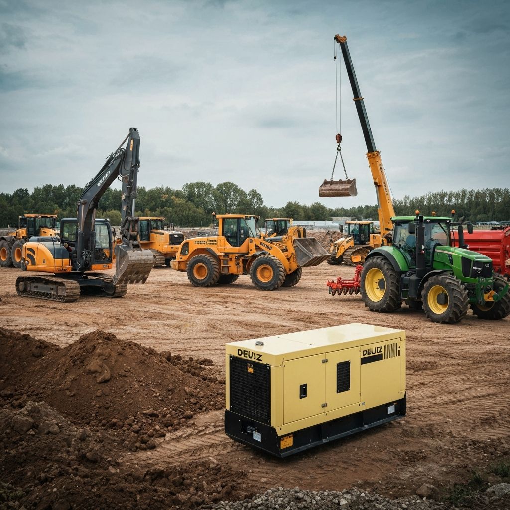 Maszyny z silnikiem Deutz – koparka, ładowarka, agregat, zwyżka – naprawa sterownika