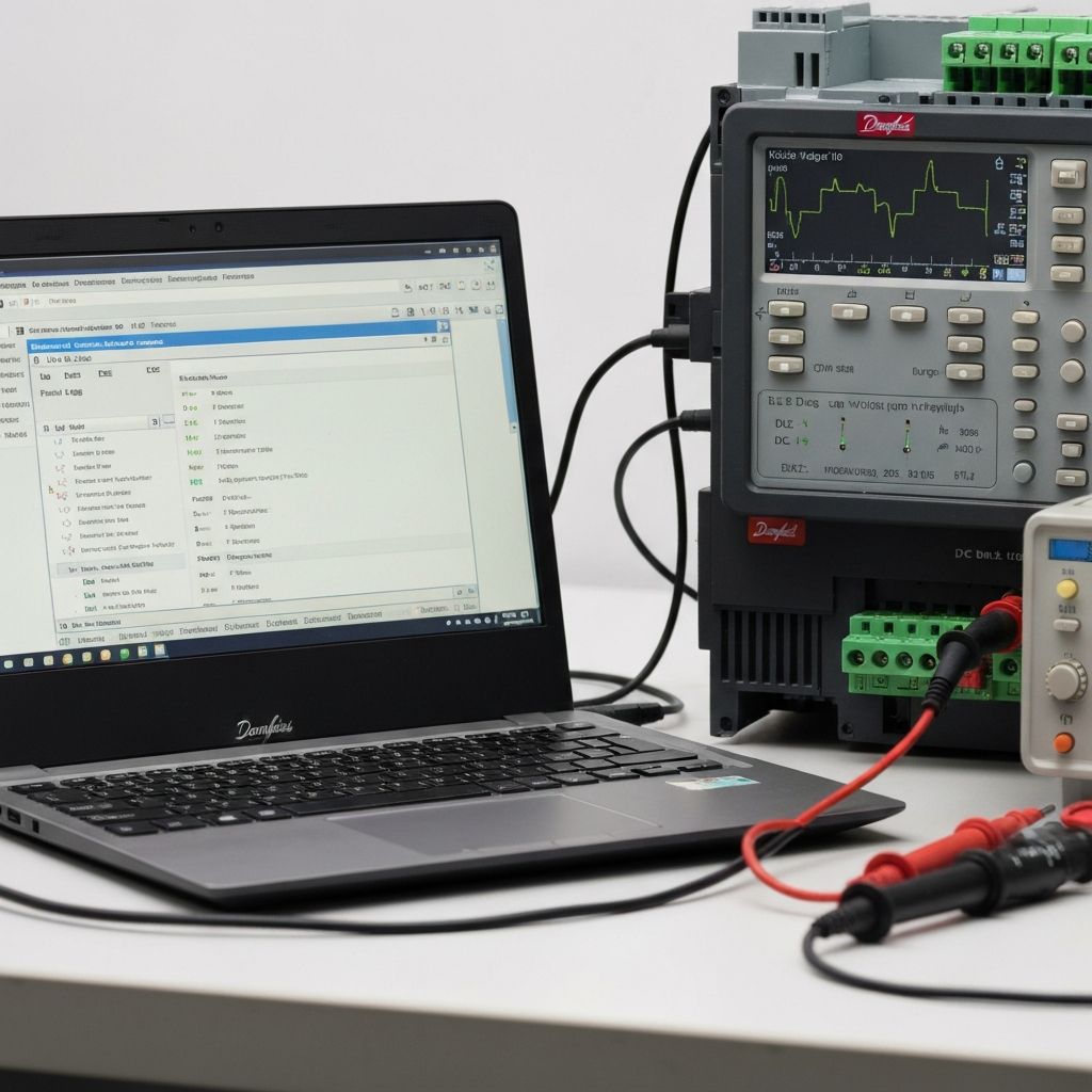 Diagnostyka falownika Danfoss VLT za pomocą MCT 10 Software – serwis ACORE Knurów Śląsk