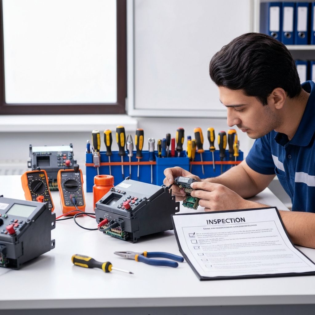 Weryfikacja sterownika przed sprzedażą – protokół testowy Acore