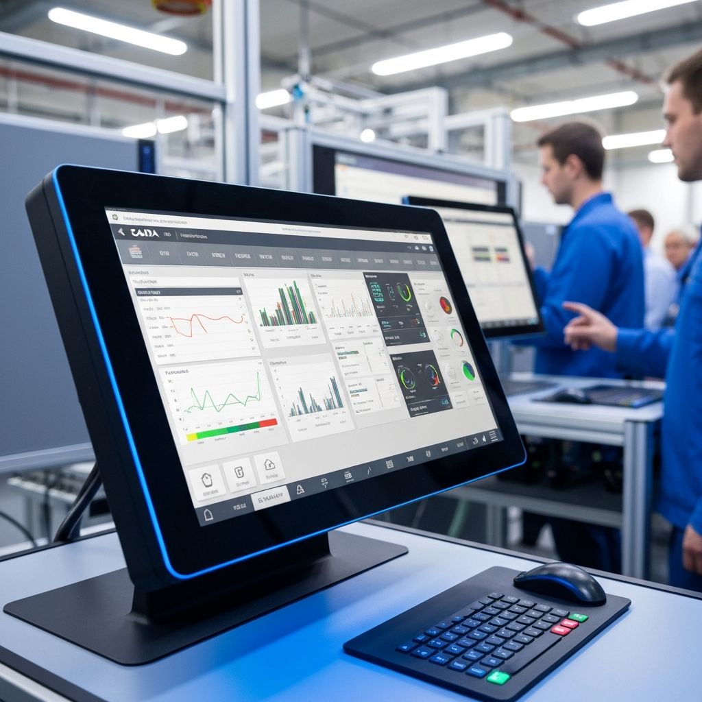 Programowanie paneli HMI - tworzenie intuicyjnych interfejsow