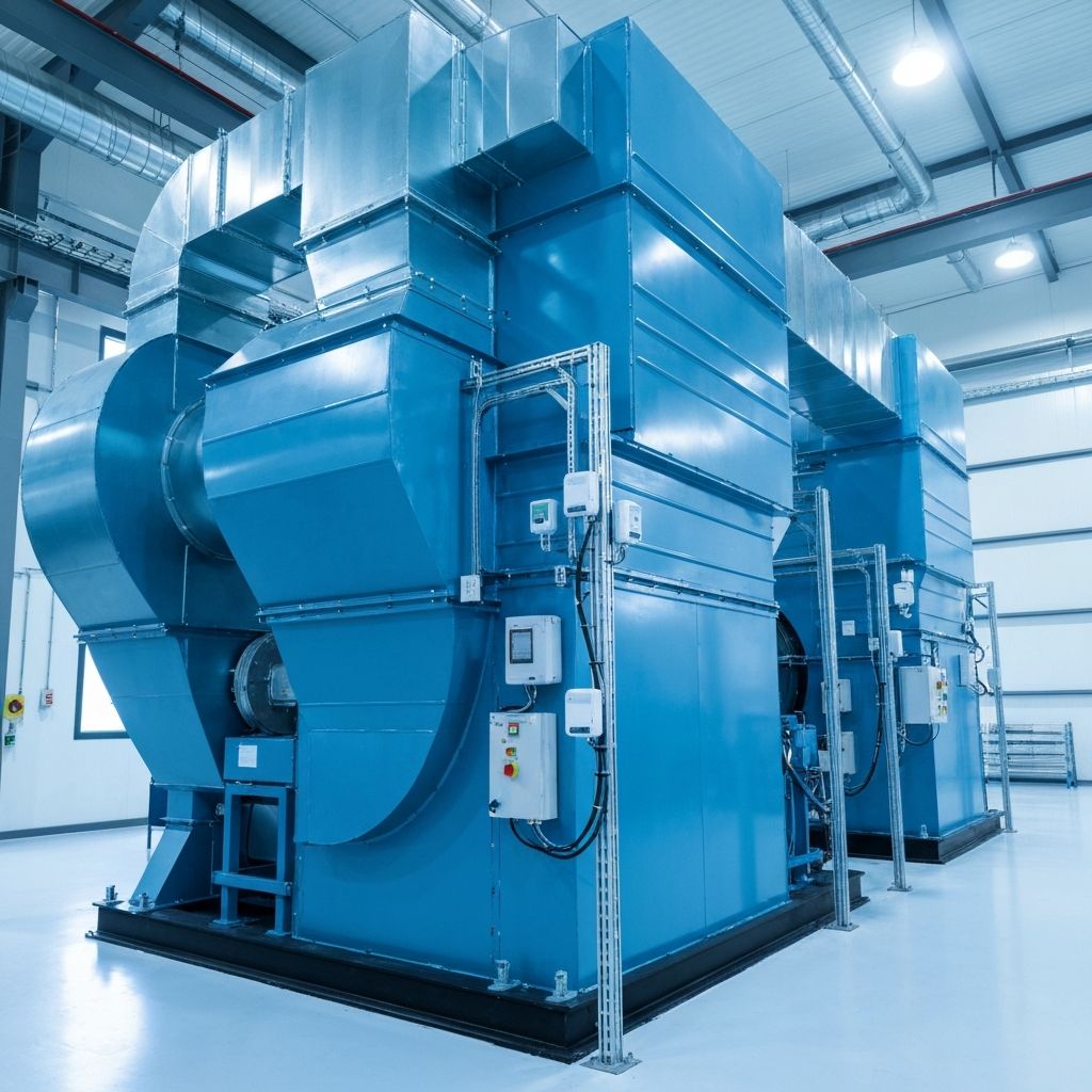 Monitoring wentylatorow przemyslowych - wczesne wykrywanie zuzycia lozysk