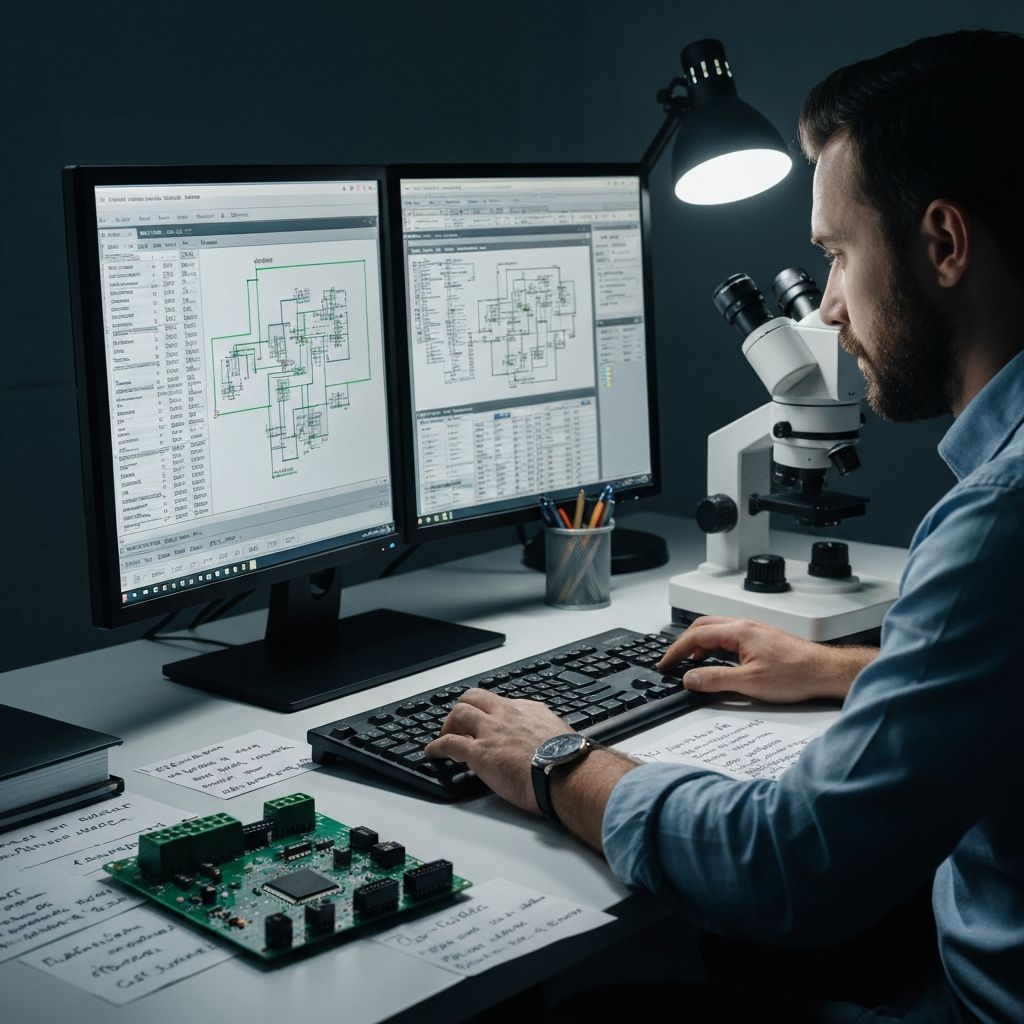 Odtwarzanie schematu elektrycznego sterownika przemysłowego w oprogramowaniu CAD