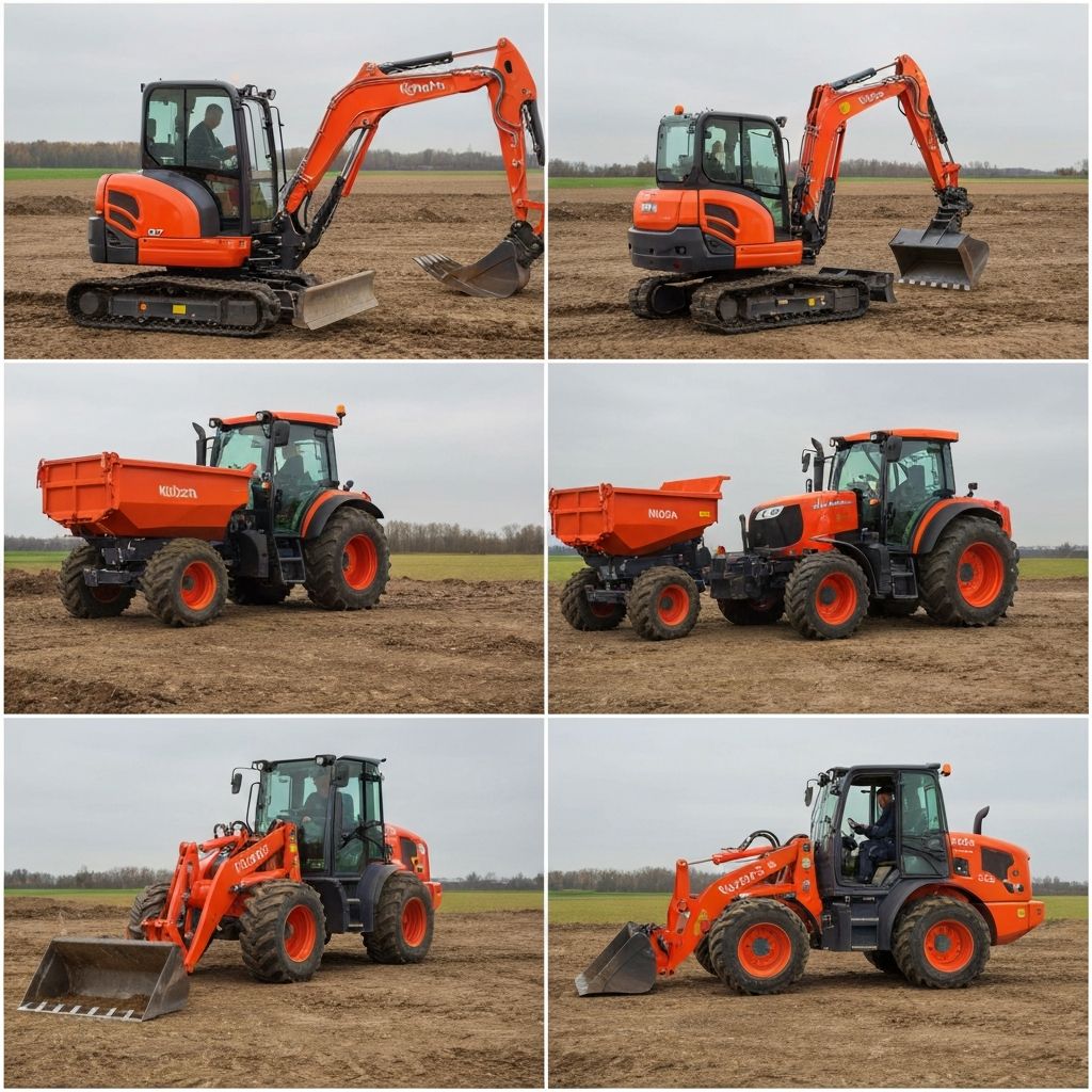 Maszyny Kubota – koparka KX, ciągnik M-series, mini dumper – naprawa sterownika ECU