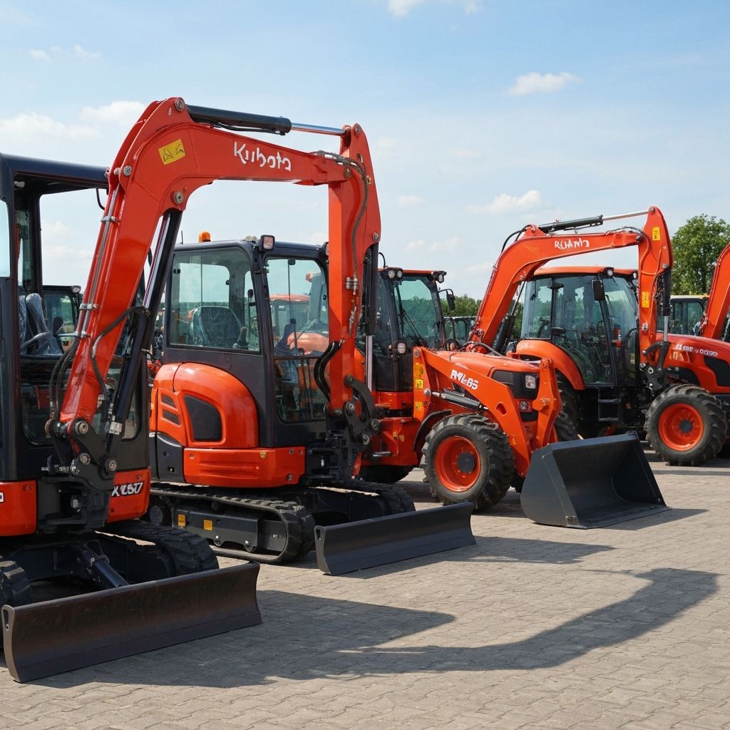 Maszyny Kubota – koparka KX, ładowarka SVL, traktor M-series – naprawa sterownika ECU