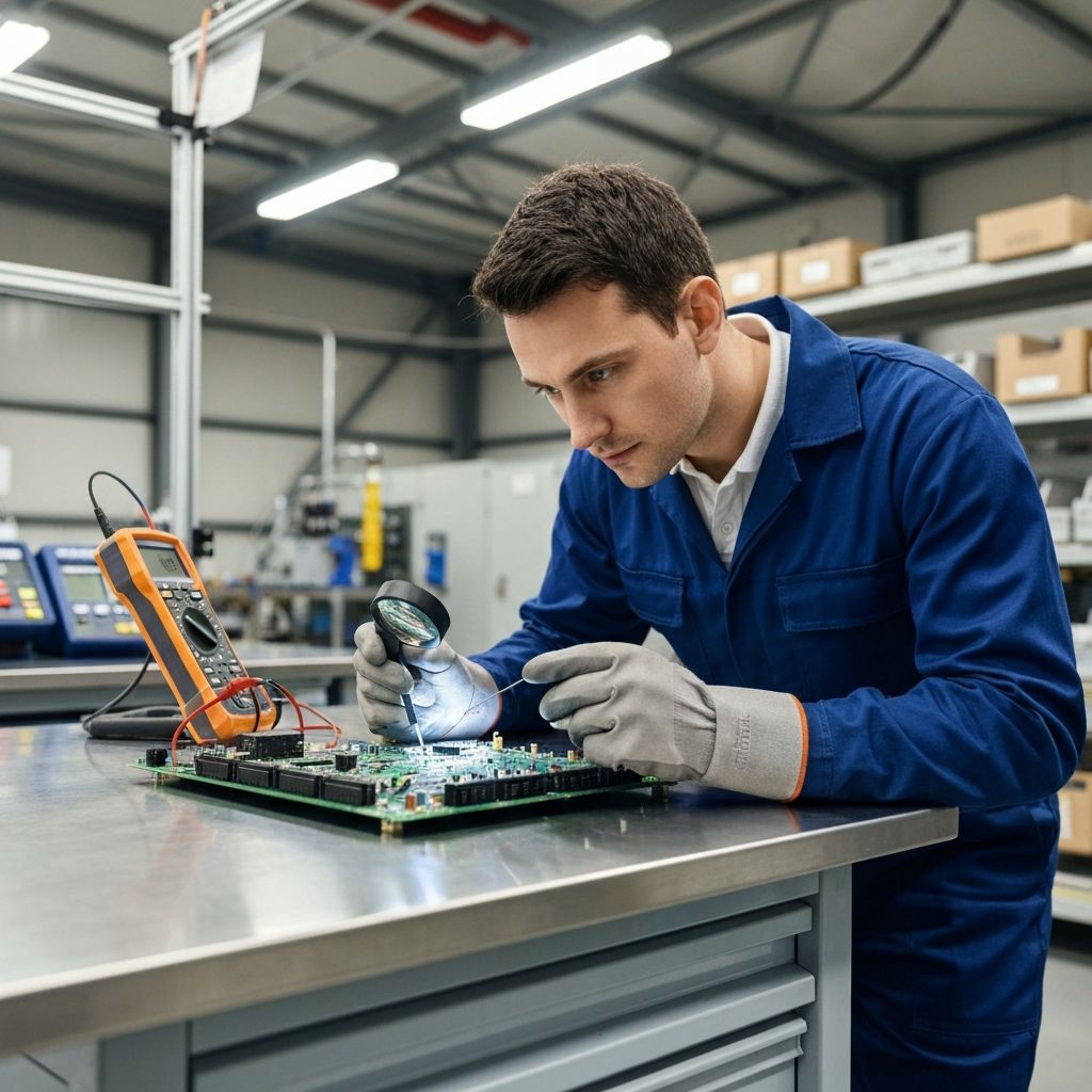 Naprawa sterownika hydrauliki Linde H20 H25 – LHC-11 w warsztacie Acore