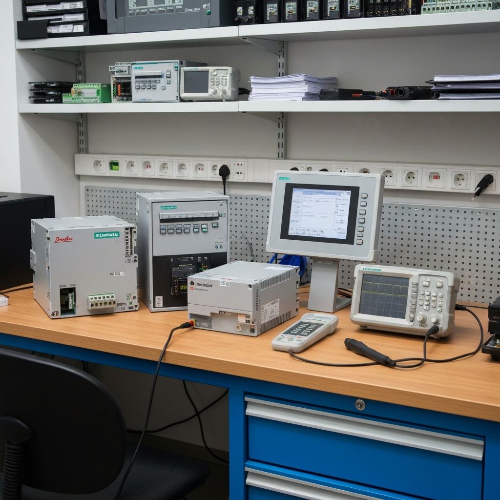 Naprawa automatyki przemysłowej – falownik, HMI, serwonapęd, PLC Siemens – serwis Śląsk