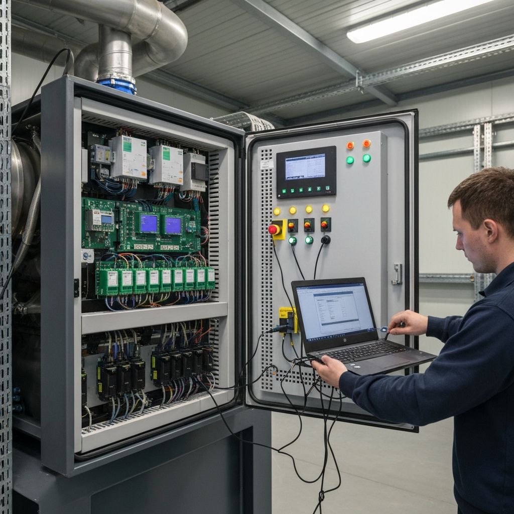 Naprawa elektroniki kogeneratora biogazowego Jenbacher MWM – serwis modułów zapłonu i ECU