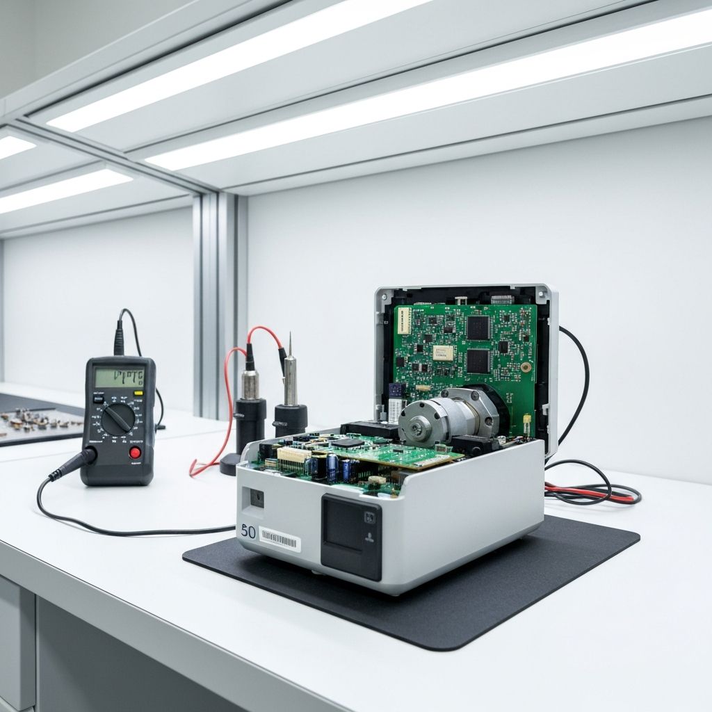 Naprawa pompy infuzyjnej – serwis elektroniki medycznej Gliwice i Rybnik