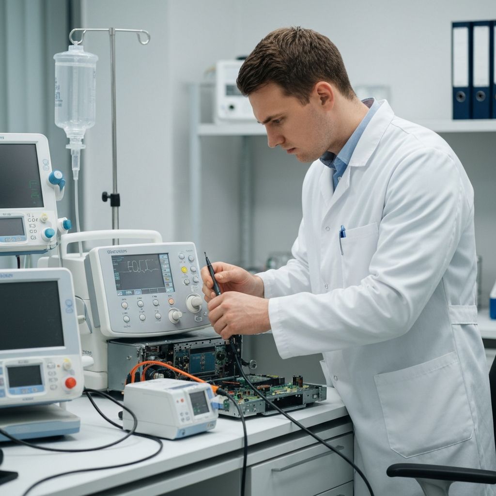 Naprawa sprzętu medycznego Gliwice – serwis aparatury medycznej