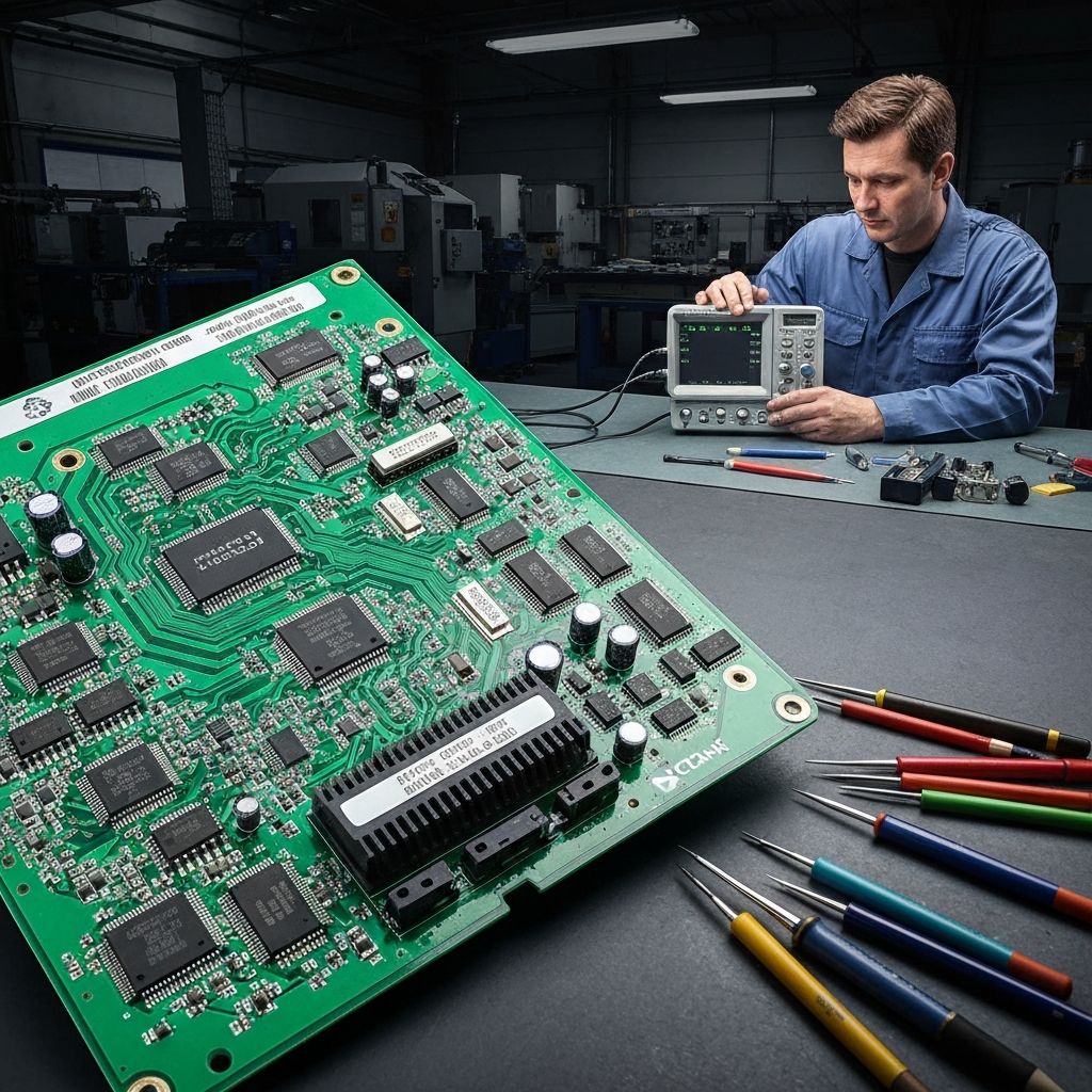 Naprawa sterownika ECU Hitachi MEC130-690 wózek widłowy Hangcha CPYD35 XH3F silnik K25 – diagnostyka PCB ACORE