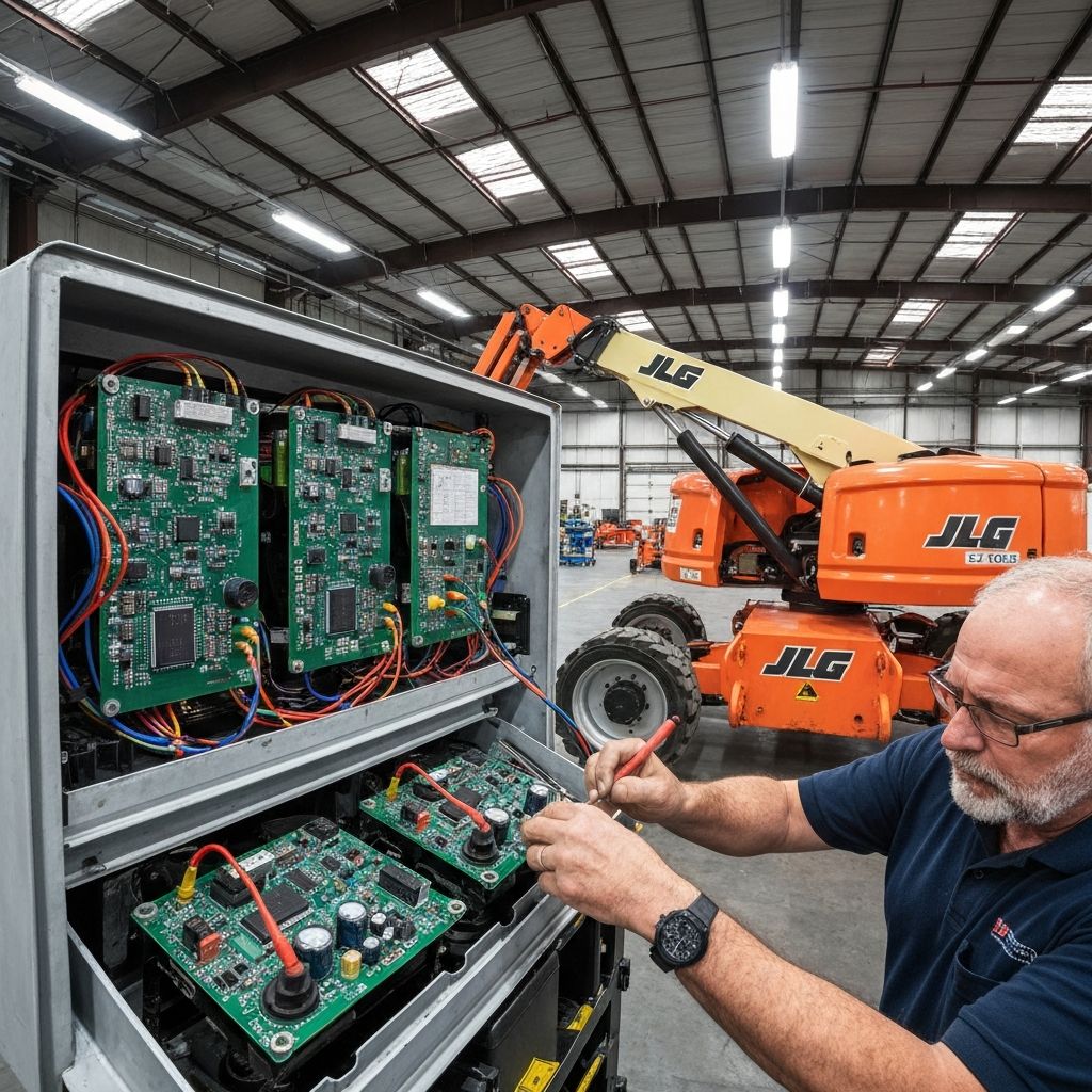 Naprawa sterownika JLG - zwyżki i podesty ruchome - serwis elektroniki A-core Polska