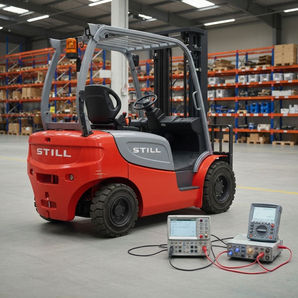 Naprawa elektroniki wózka widłowego Still RX60 – sterownik Zapi H2 H3 i moduł hydrauliki Wagner Gliwice Śląsk