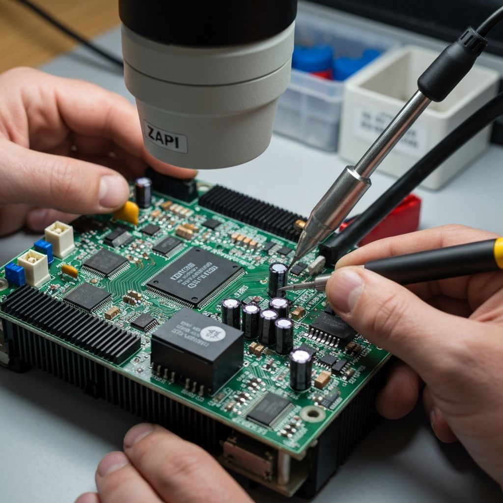 Naprawa komponentowa sterownika Zapi AGV – wymiana IGBT
