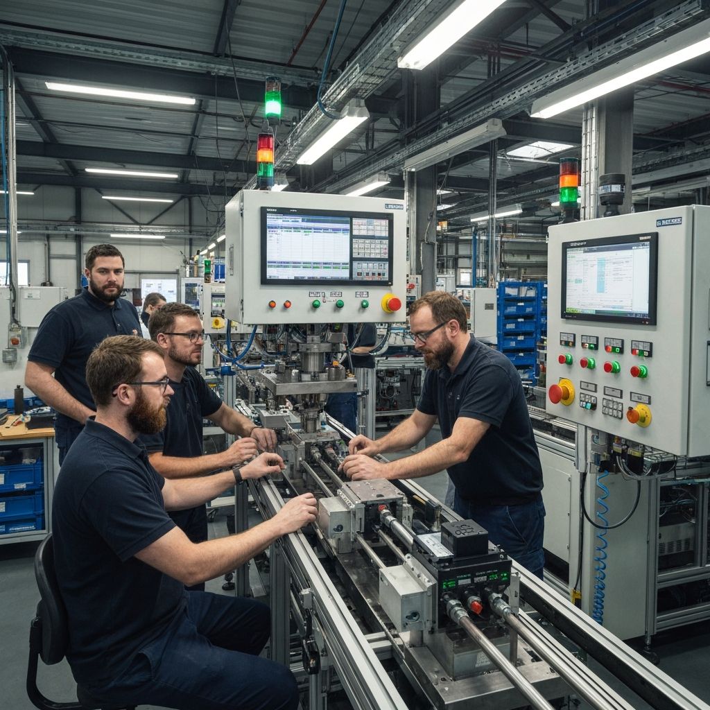 Automatyzacja linii produkcyjnych - Industry 4.0 na Slasku