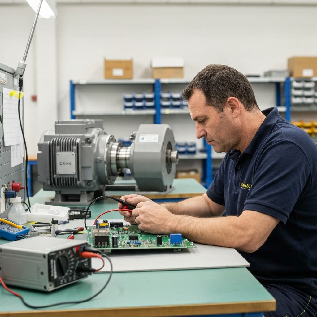 Naprawa serwonapędu Fanuc alfa i beta series – serwis wzmacniaczy CNC ACORE Gliwice