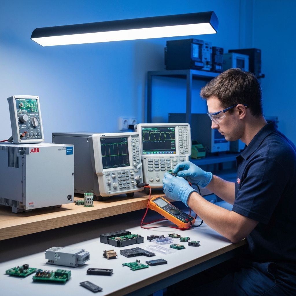 Falowniki i VFD – Siemens Micromaster/Sinamics, ABB ACS, Danfoss VLT, SEW, Lenze, Mitsubishi, Omron, Schneider Altivar