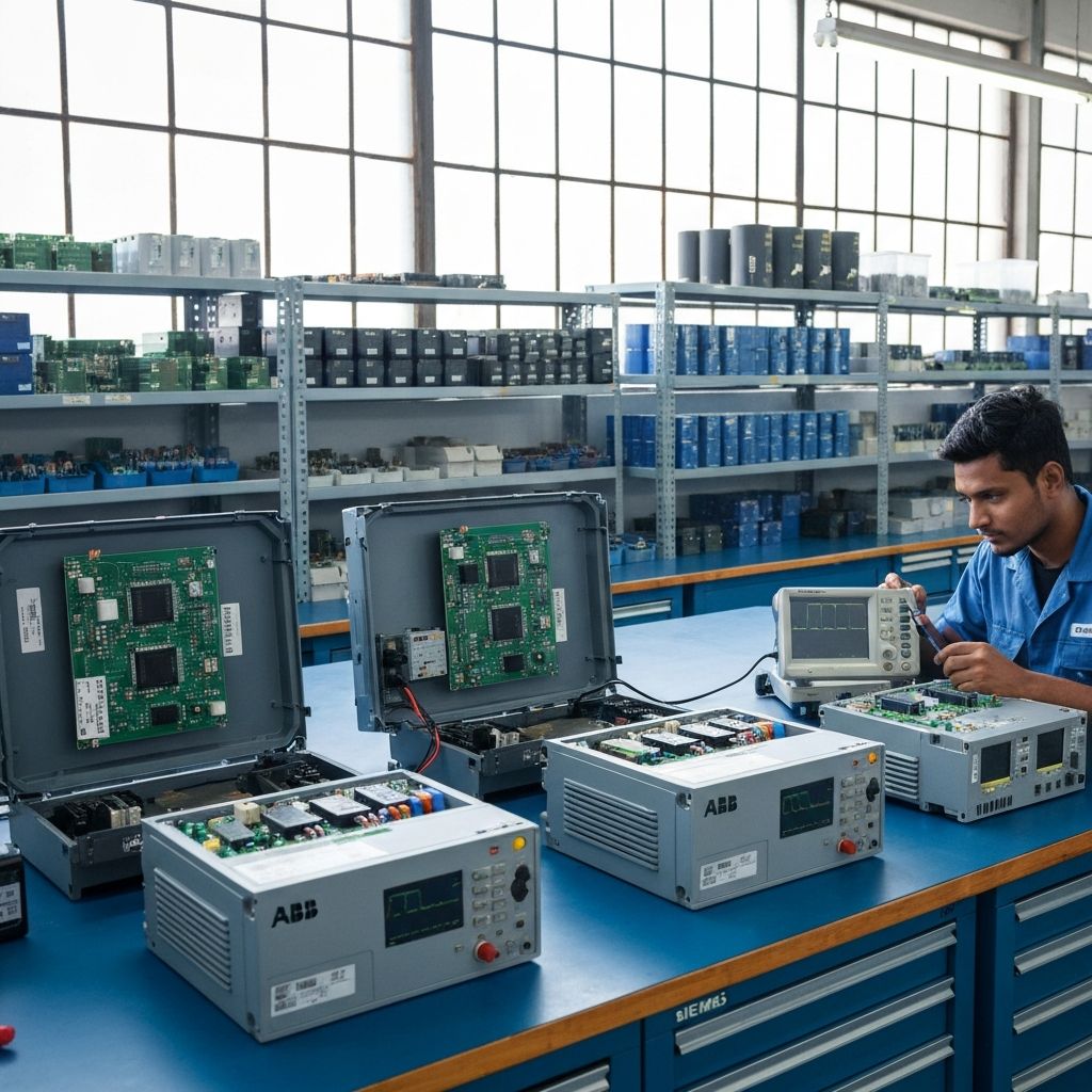 Serwis falowników Polska – naprawa VFD przemienników częstotliwości w warsztacie Acore