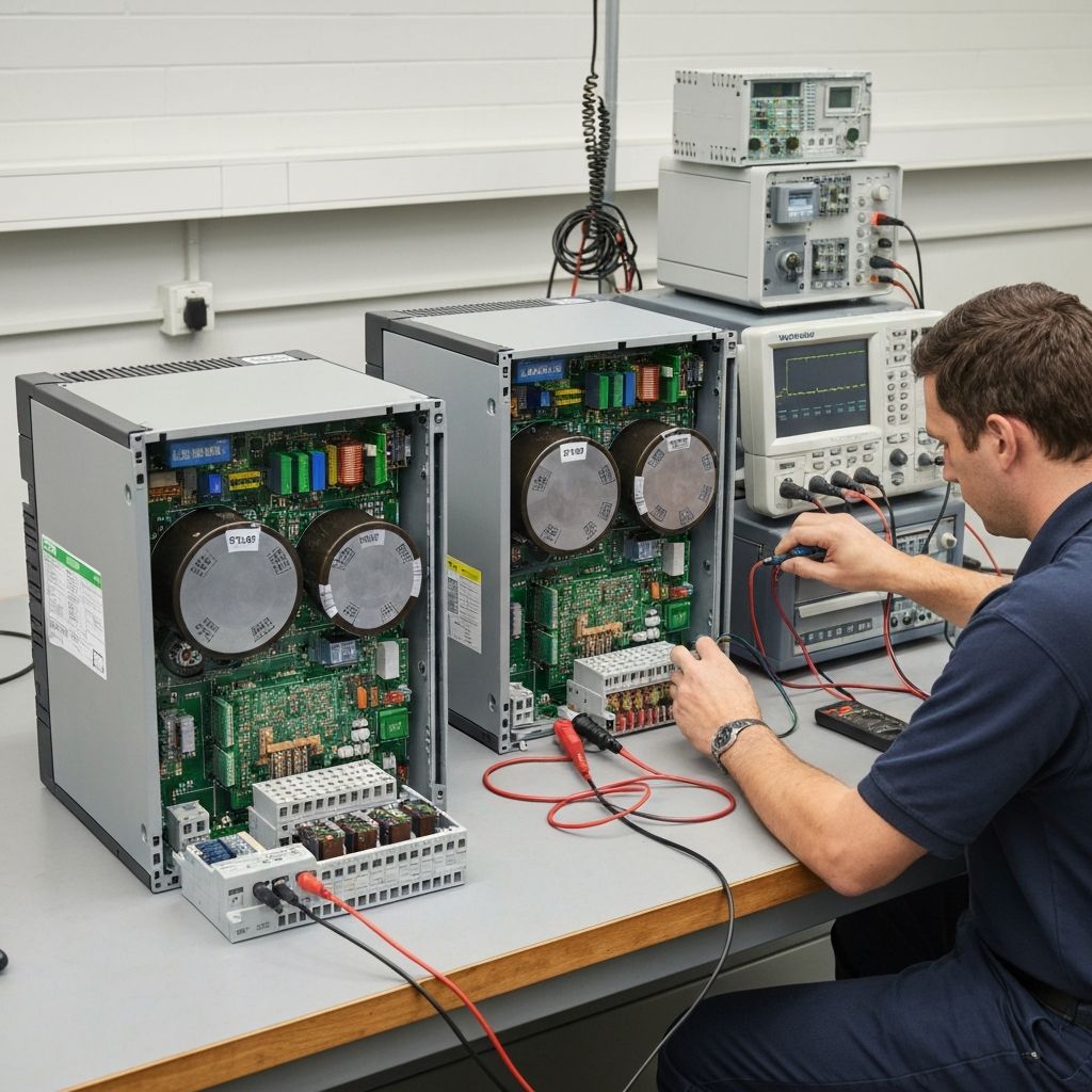 Naprawa falownikow Schneider Electric Altivar ATV630 i ATV320 – serwis VFD, diagnostyka IGBT i kondensatorow