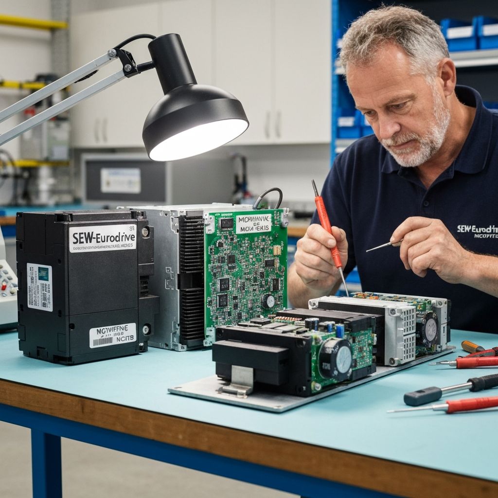 Naprawa falownikow SEW-Eurodrive Movitrac i Movidrive – serwis na warsztacie elektroniki przemyslowej