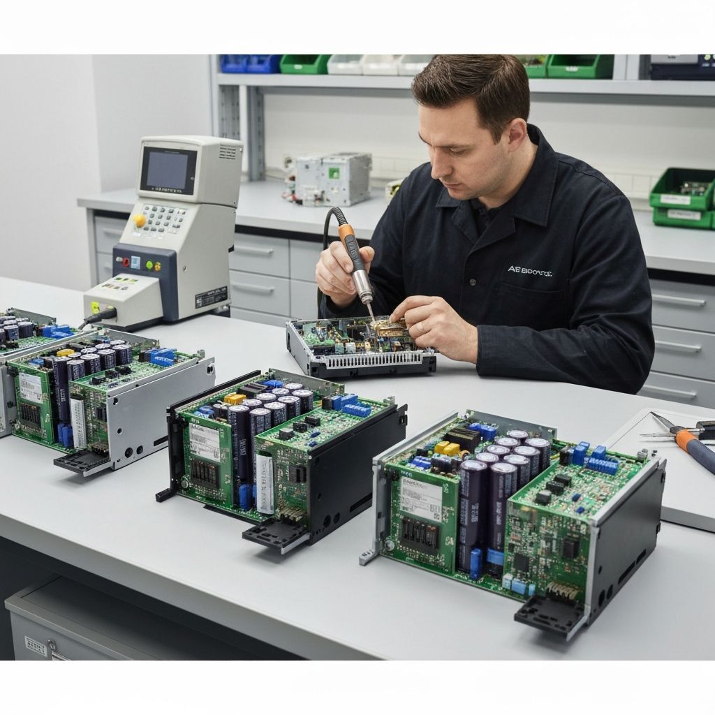 Naprawa serwonapędów Omron Lenze B&R ACOPOS – serwis ACORE Gliwice Katowice