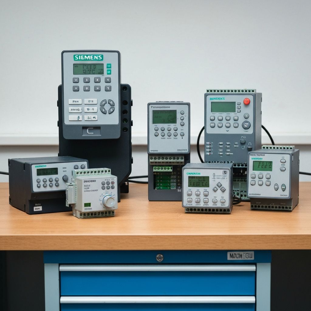Różne typy sterowników przemysłowych – PLC, ECU, CNC, regulator – naprawa Śląsk