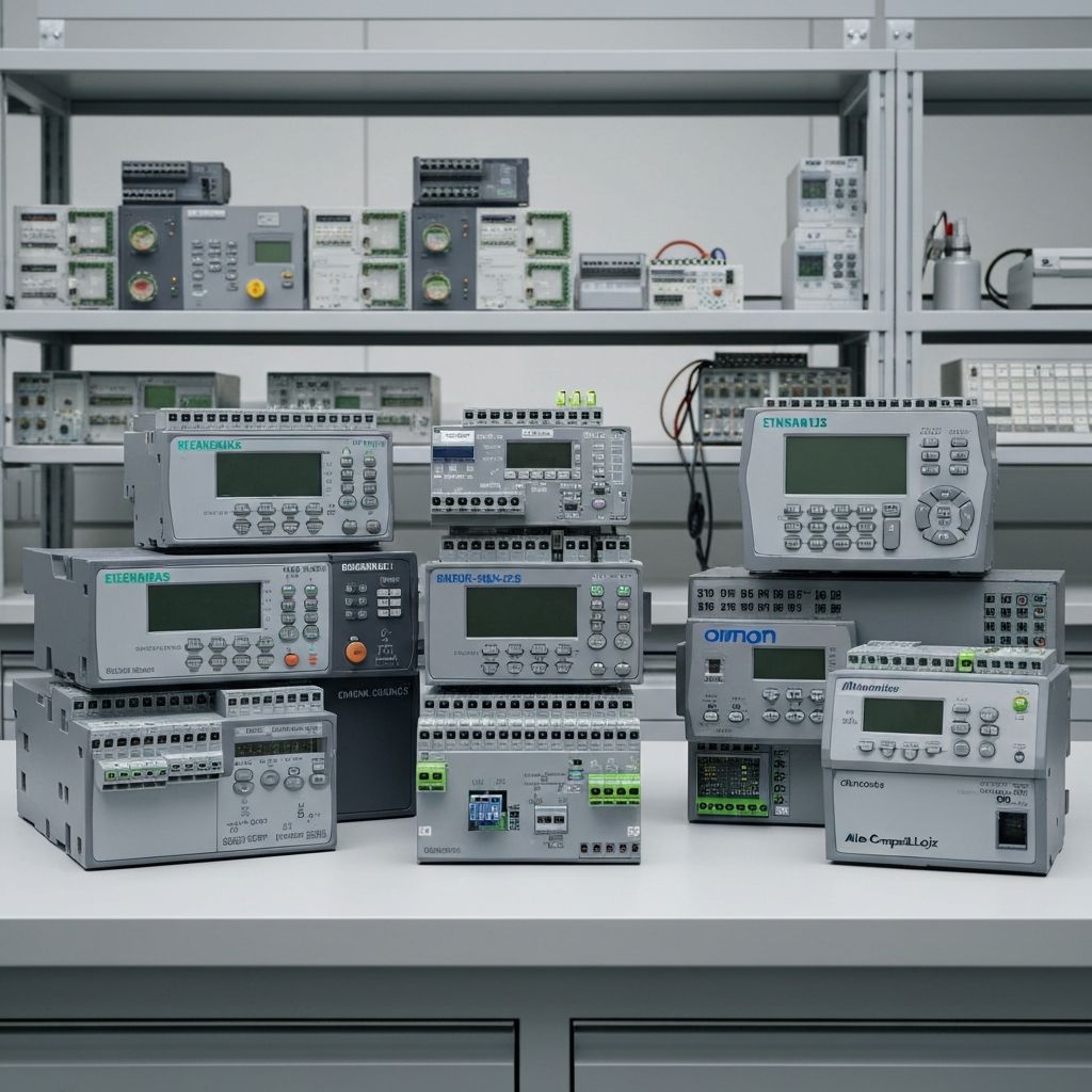 Sterowniki PLC różnych marek – Siemens, Mitsubishi, Omron, Allen-Bradley – naprawa ACORE Śląsk