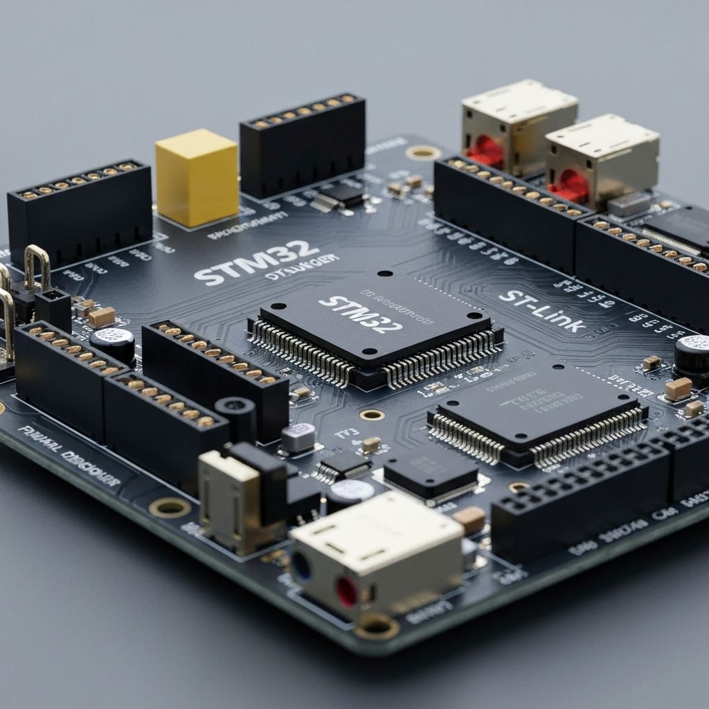 STM32 development board z debuggerem