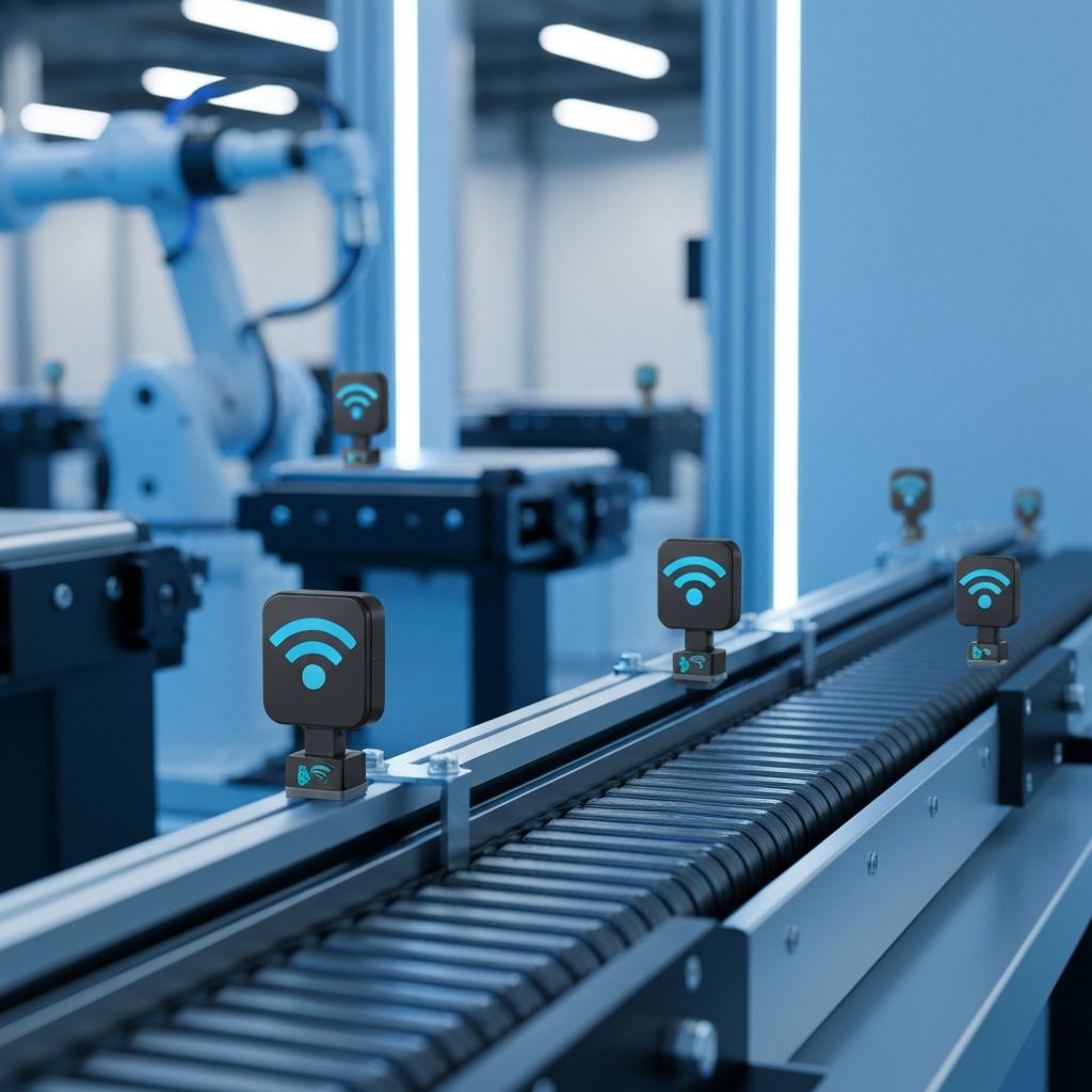 Bezprzewodowy monitoring maszyn - LoRa vs WiFi vs 5G