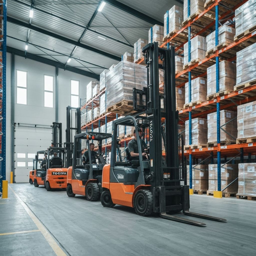 Serwis i naprawa wózków widłowych – elektronika i sterowniki